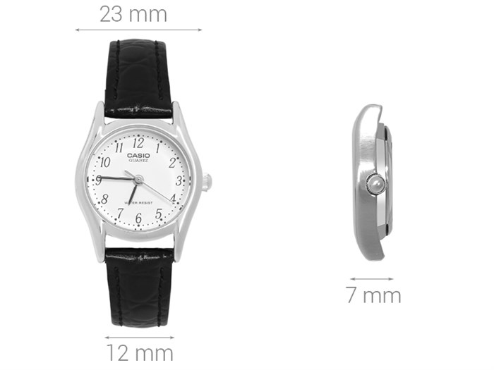 Đồng hồ CASIO 23 mm Nữ LTP-1094E-7BRDF Màu Đen