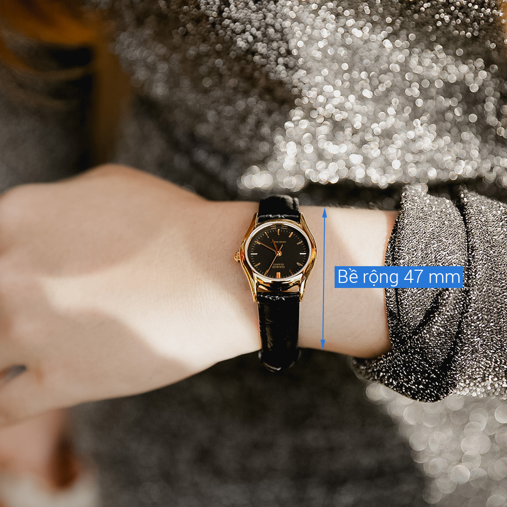 Đồng hồ CASIO 23 mm Nữ LTP-1094Q-1ARDF