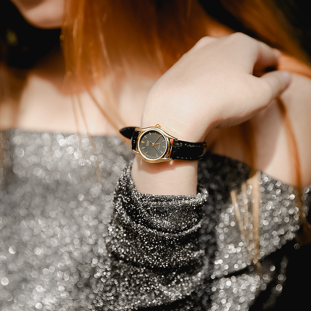 Đồng hồ CASIO 23 mm Nữ LTP-1094Q-1ARDF