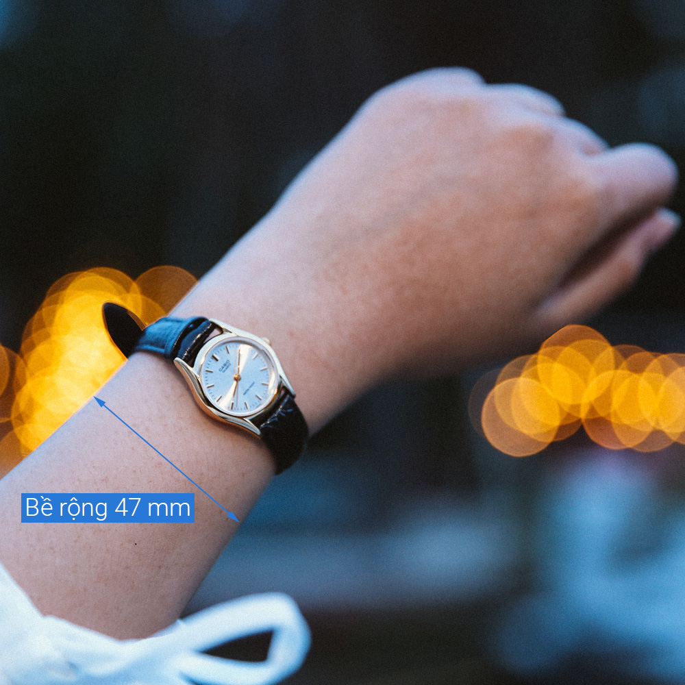 Đồng hồ CASIO 23 mm Nữ LTP-1094Q-7ARDF