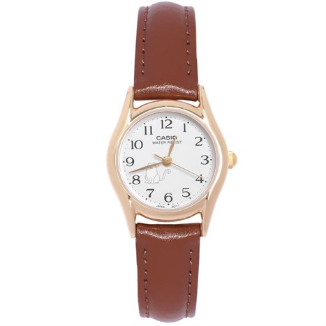 Đồng hồ CASIO Timeless 23 mm Nữ LTP-1094Q-7B8RDF Màu Nâu