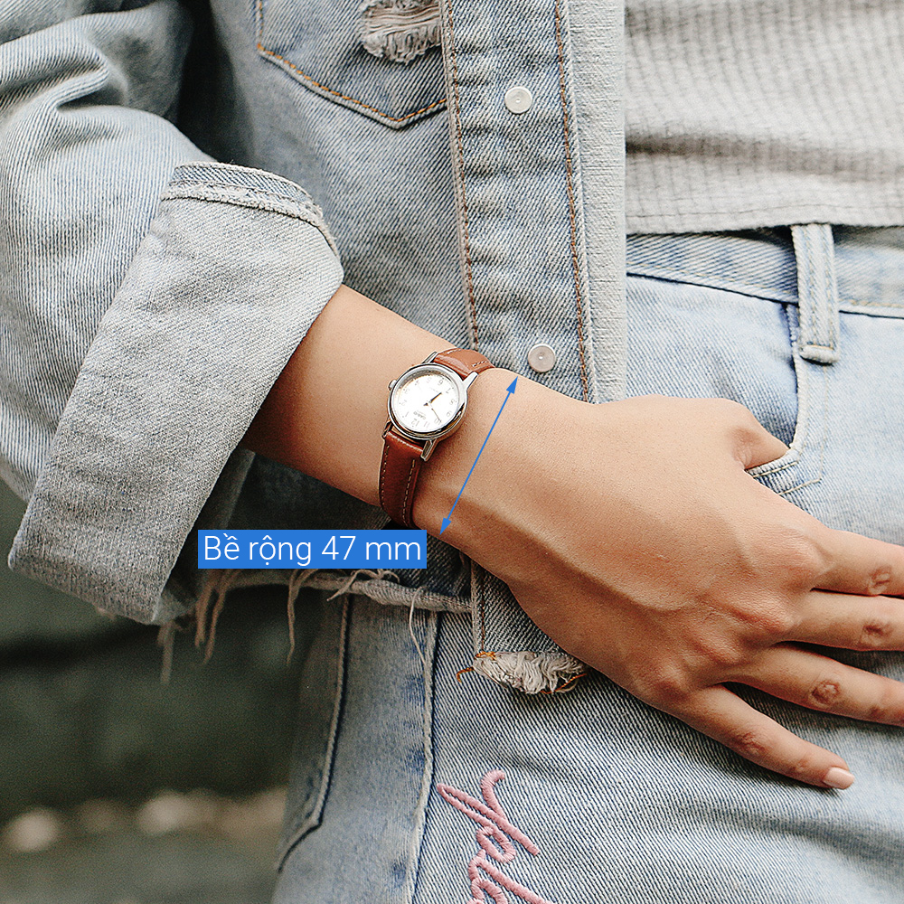 Đồng hồ CASIO 23 mm Nữ LTP-1095E-7BDF