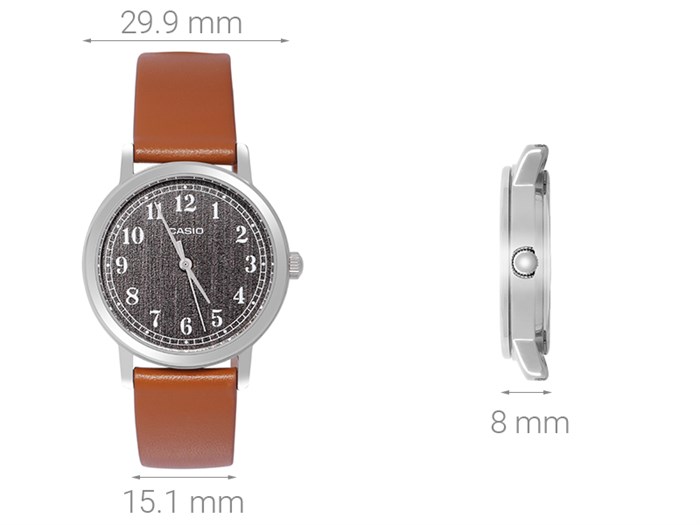 Đồng hồ Nữ Casio LTP-E145L-5B1DF Màu Nâu