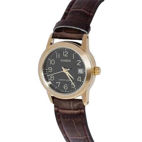 Đồng hồ CASIO 25 mm Nữ LTP-V002GL-1BUDF Màu Nâu