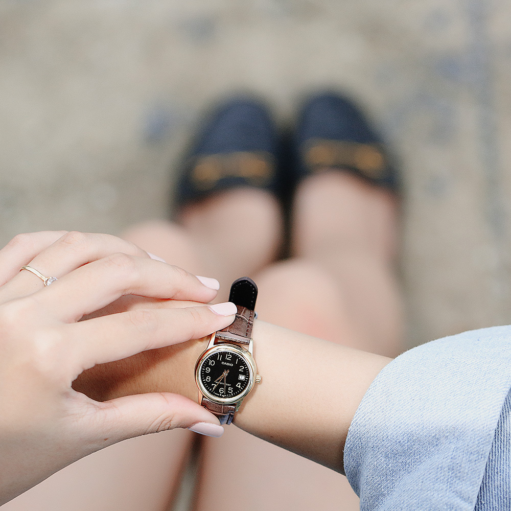 Đồng hồ CASIO 25 mm Nữ LTP-V002GL-1BUDF