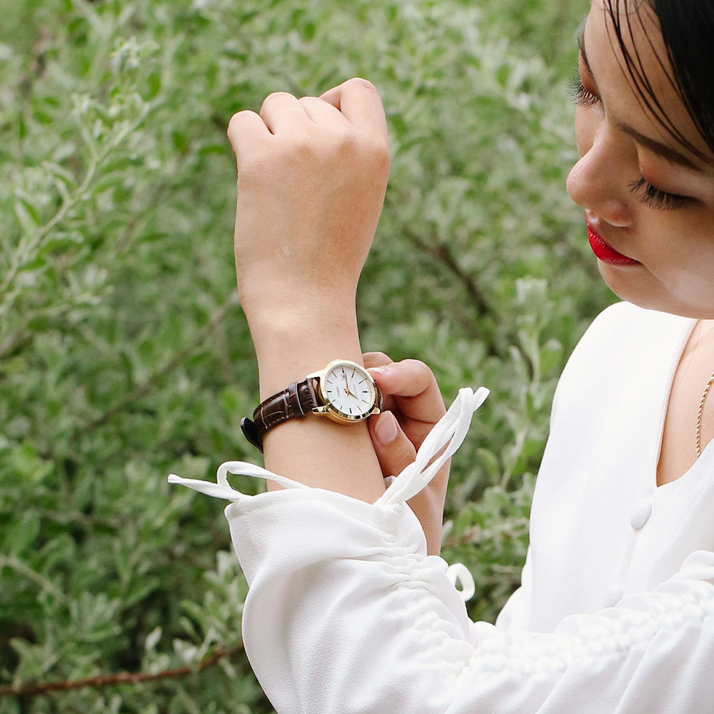 Đồng hồ CASIO 29.6 mm Nữ LTP-V004GL-7AUDF