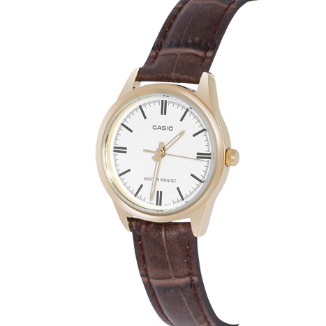 Đồng hồ CASIO 27.8 mm Nữ LTP-V005GL-7AUDF Màu Nâu