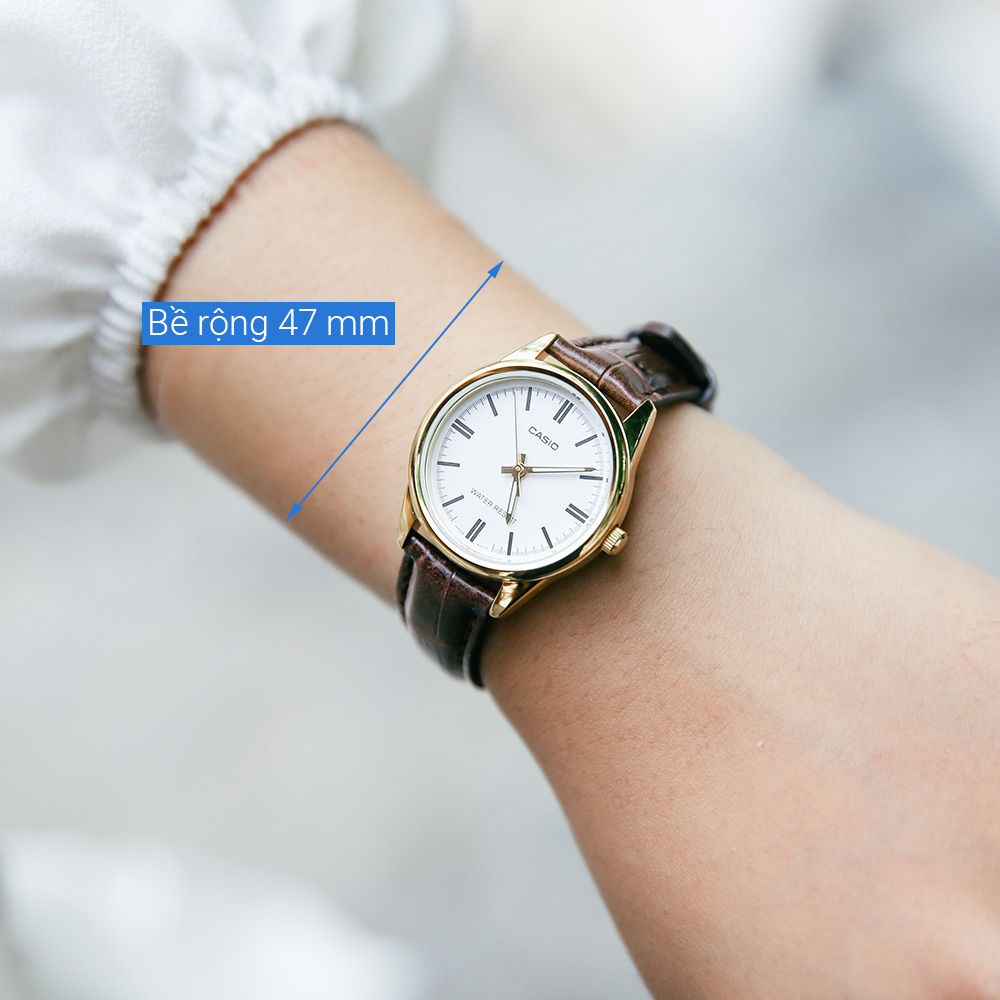 Đồng hồ CASIO 27.8 mm Nữ LTP-V005GL-7AUDF