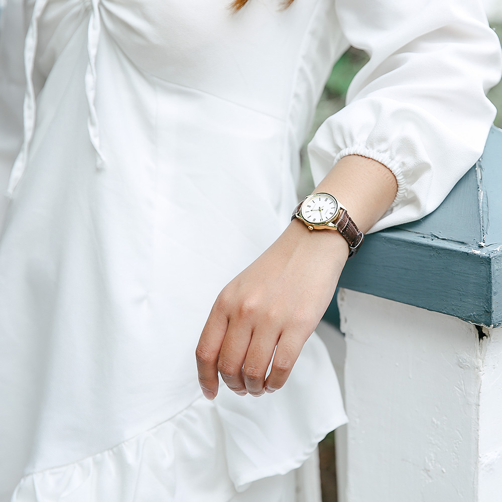 Đồng hồ CASIO 27.8 mm Nữ LTP-V005GL-7AUDF