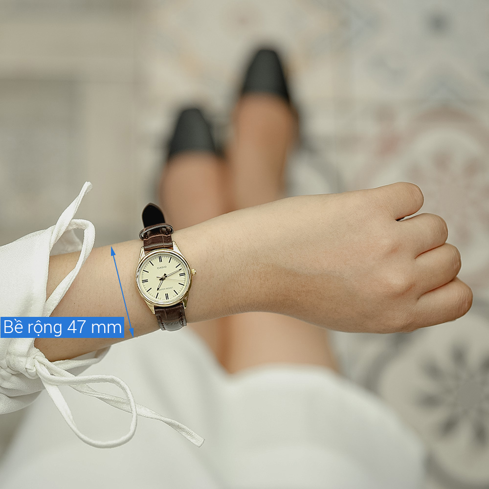 Đồng hồ CASIO 27.8 mm Nữ LTP-V005GL-9AUDF