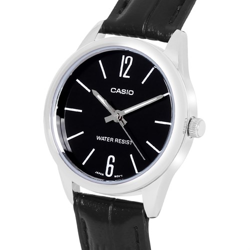 Đồng hồ CASIO Timeless 28 mm Nữ LTP-V005L-1BUDF Màu Đen
