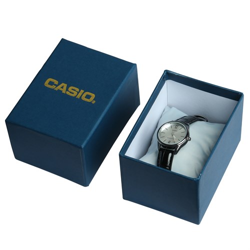 Đồng hồ CASIO 28.4 mm Nữ LTP-V005L-7BUDF Màu Đen