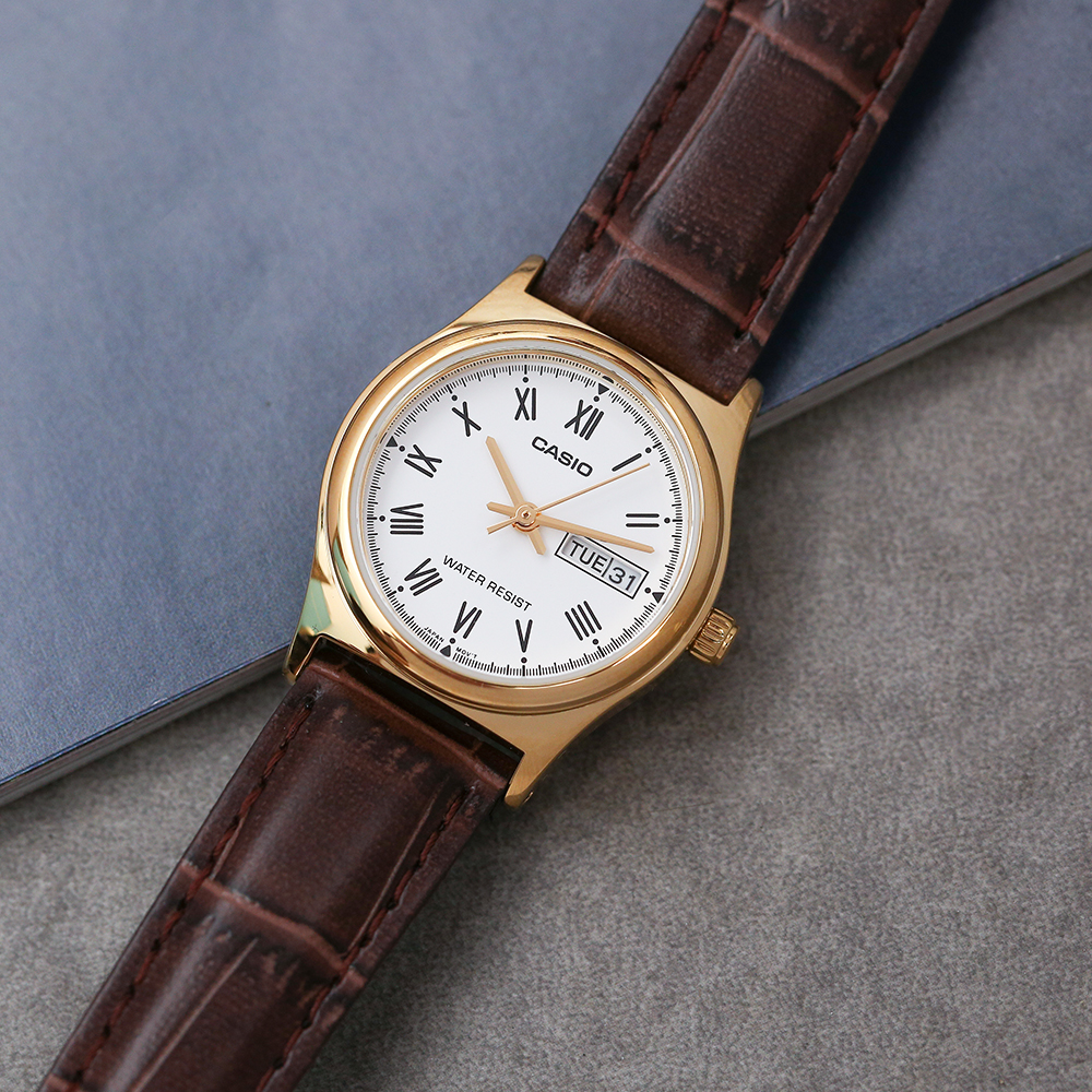 Đồng hồ CASIO 25 mm Nữ LTP-V006GL-7BUDF