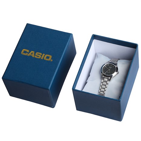 Đồng hồ CASIO 27 mm Nữ LTP-1128A-1ARDF Màu Bạc