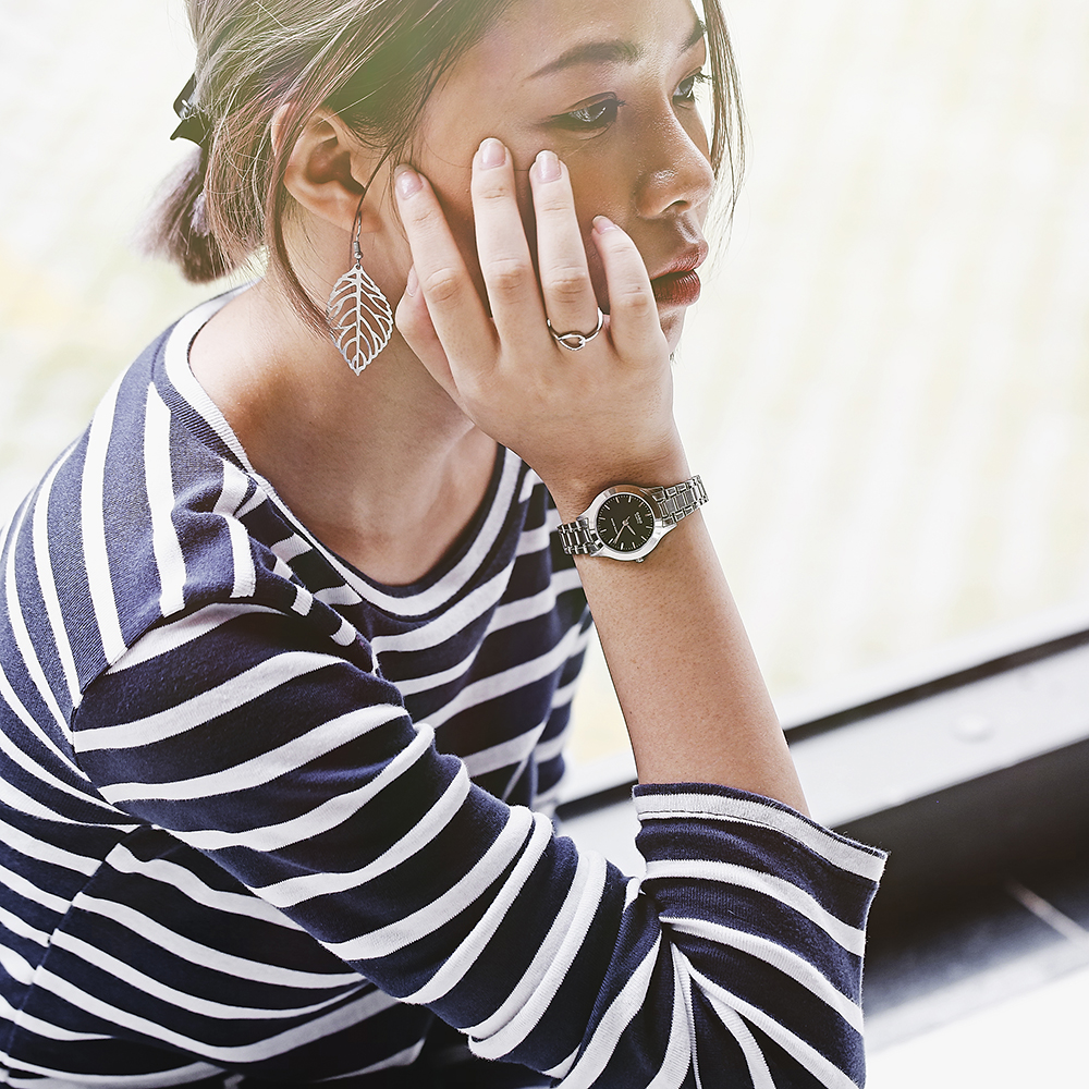 Đồng hồ CASIO 27 mm Nữ LTP-1128A-1ARDF