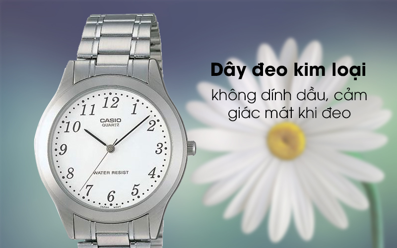 Đồng hồ Nữ Casio LTP-1128A-7BRDF có dây đeo nhẹ, bền bỉ Đồng hồ Nữ Casio LTP-1128A-7BRDF có dây đeo nhẹ, bền bỉ
