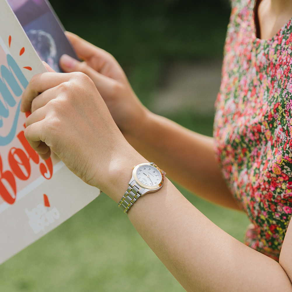 Đồng hồ CASIO 27 mm Nữ LTP-1128G-7BRDF