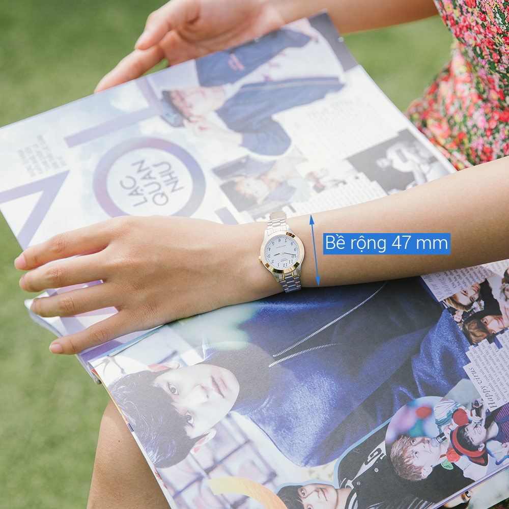 Đồng hồ CASIO 27 mm Nữ LTP-1128G-7BRDF