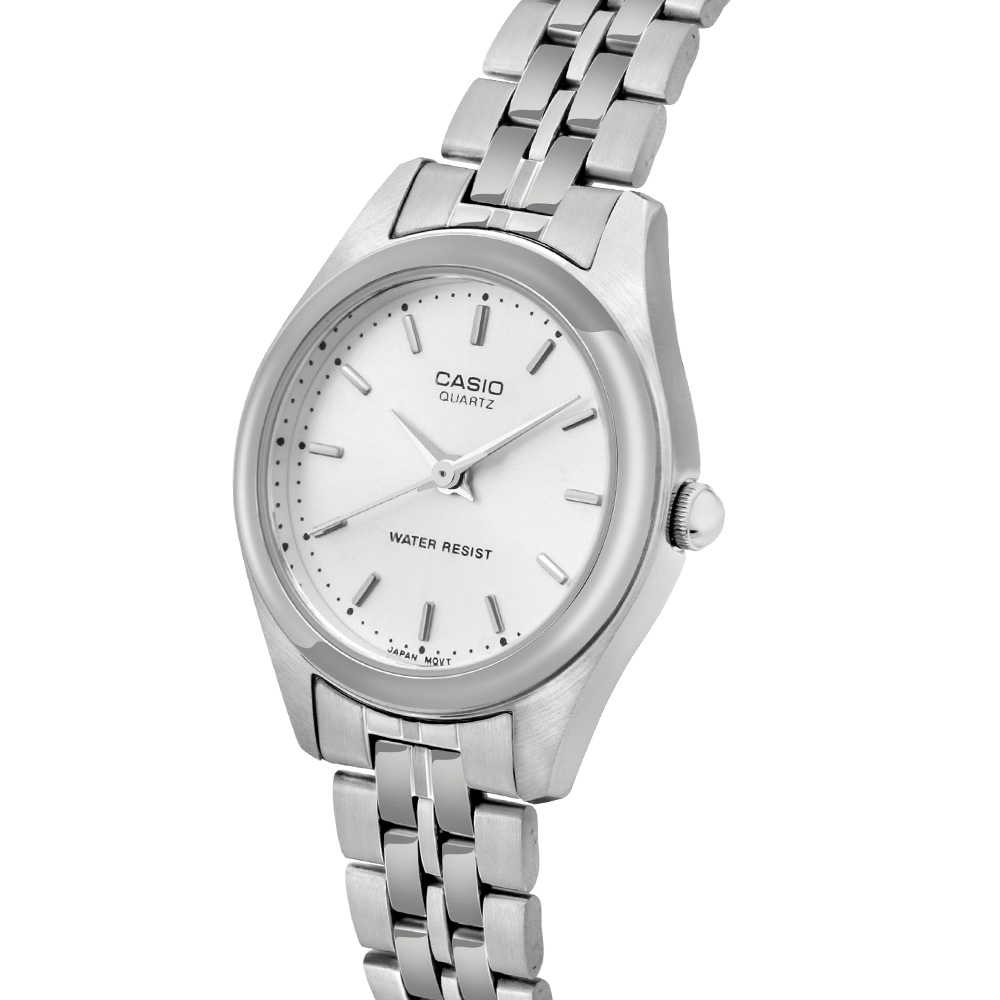 Đồng hồ CASIO Timeless 26 mm Nữ LTP-1129A-7ARDF Màu Bạc