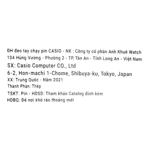 Đồng hồ CASIO 25.2 mm Nữ LTP-1130N-7BRDF Màu Vàng