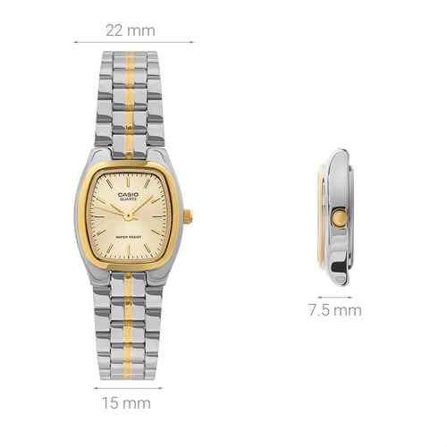Đồng hồ CASIO 22 mm Nữ LTP-1169G-9ARDF Màu Bạc