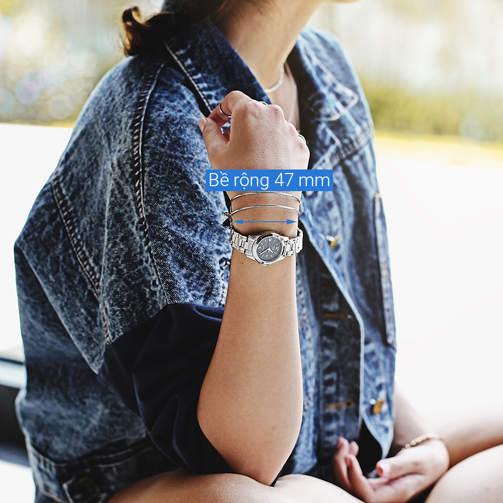 Đồng hồ CASIO 28 mm Nữ LTP-1215A-1ADF