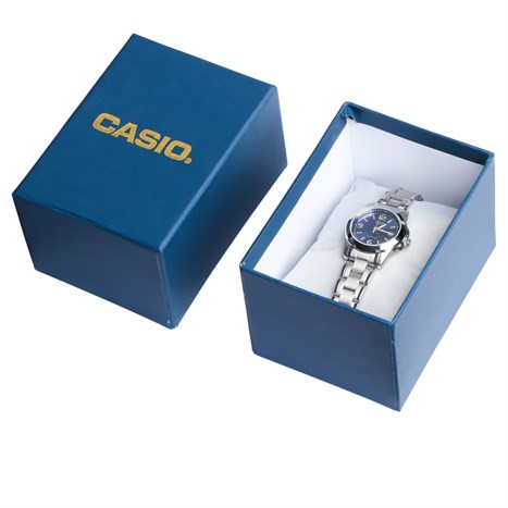 Đồng hồ CASIO 28 mm Nữ LTP-1215A-2ADF Màu Bạc
