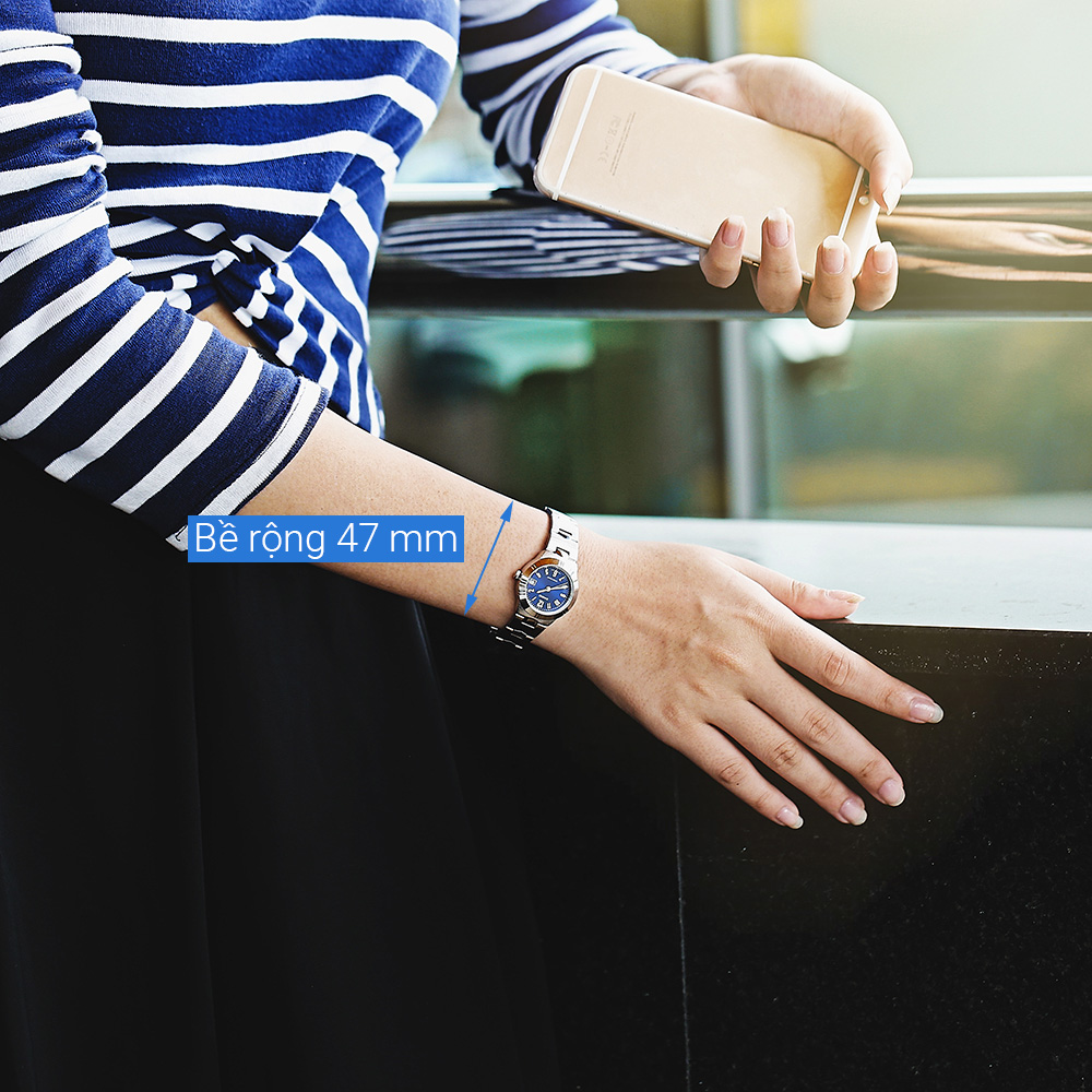 Đồng hồ CASIO Timeless 25 mm Nữ LTP-1241D-2A2DF