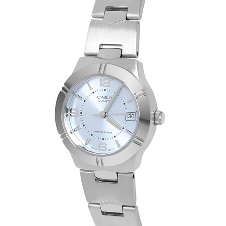 Đồng hồ CASIO 25 mm Nữ LTP-1241D-2ADF Màu Bạc