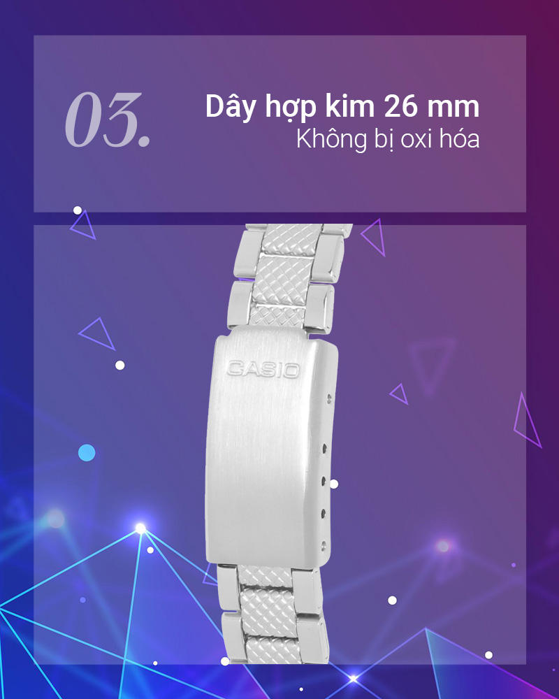 Đồng hồ Nữ Casio LTP-1274D-1ADF có dây đeo sáng bóng, bền đẹp Đồng hồ Nữ Casio LTP-1274D-1ADF có dây đeo sáng bóng, bền đẹp