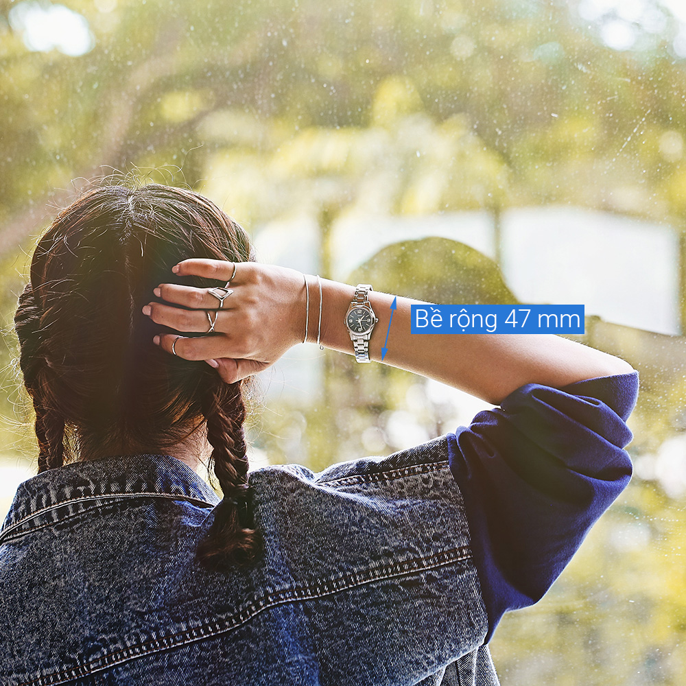 Đồng hồ CASIO Timeless 25 mm Nữ LTP-1275D-1A2DF
