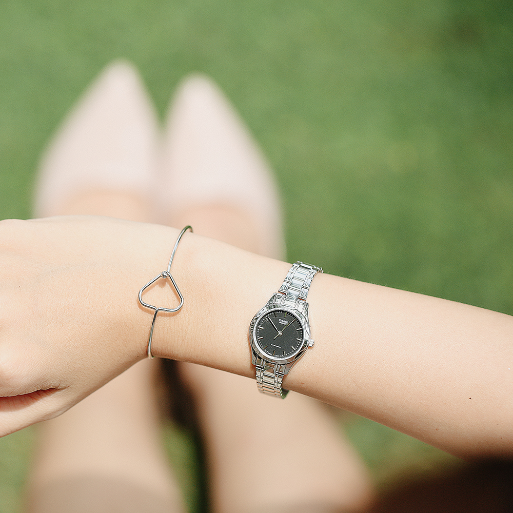 Đồng hồ CASIO 25 mm Nữ LTP-1275D-1ADF