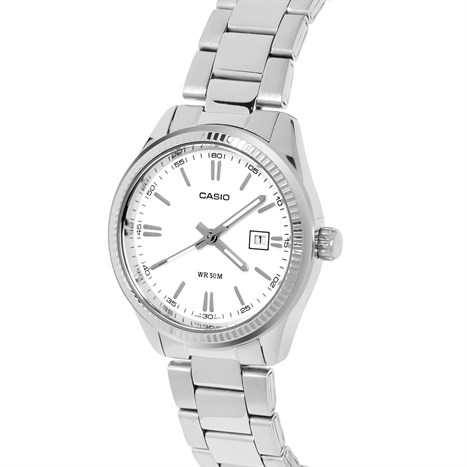 Đồng hồ CASIO Timeless 30 mm Nữ LTP-1302D-7A1VDF Màu Bạc