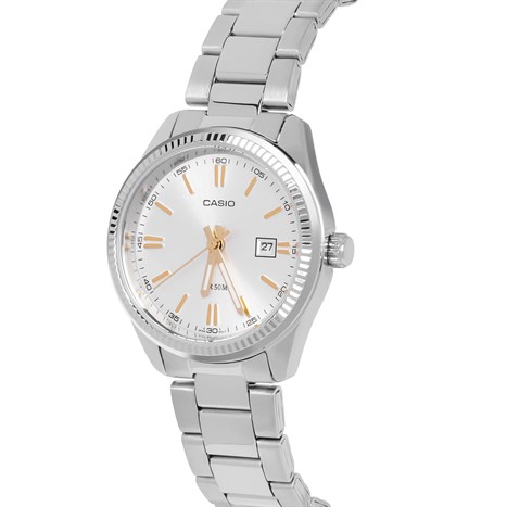 Đồng hồ CASIO 30 mm Nữ LTP-1302D-7A2VDF Màu Bạc