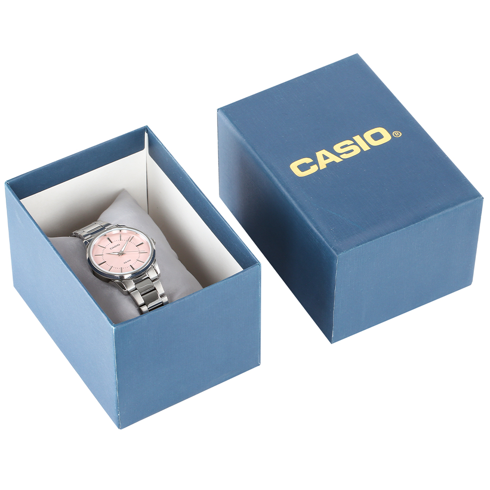 Đồng hồ CASIO Timeless 30 mm Nữ LTP-1303D-4AVDF Màu Bạc