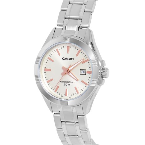 Đồng hồ CASIO 30 mm Nữ LTP-1308D-9AVDF Màu Bạc