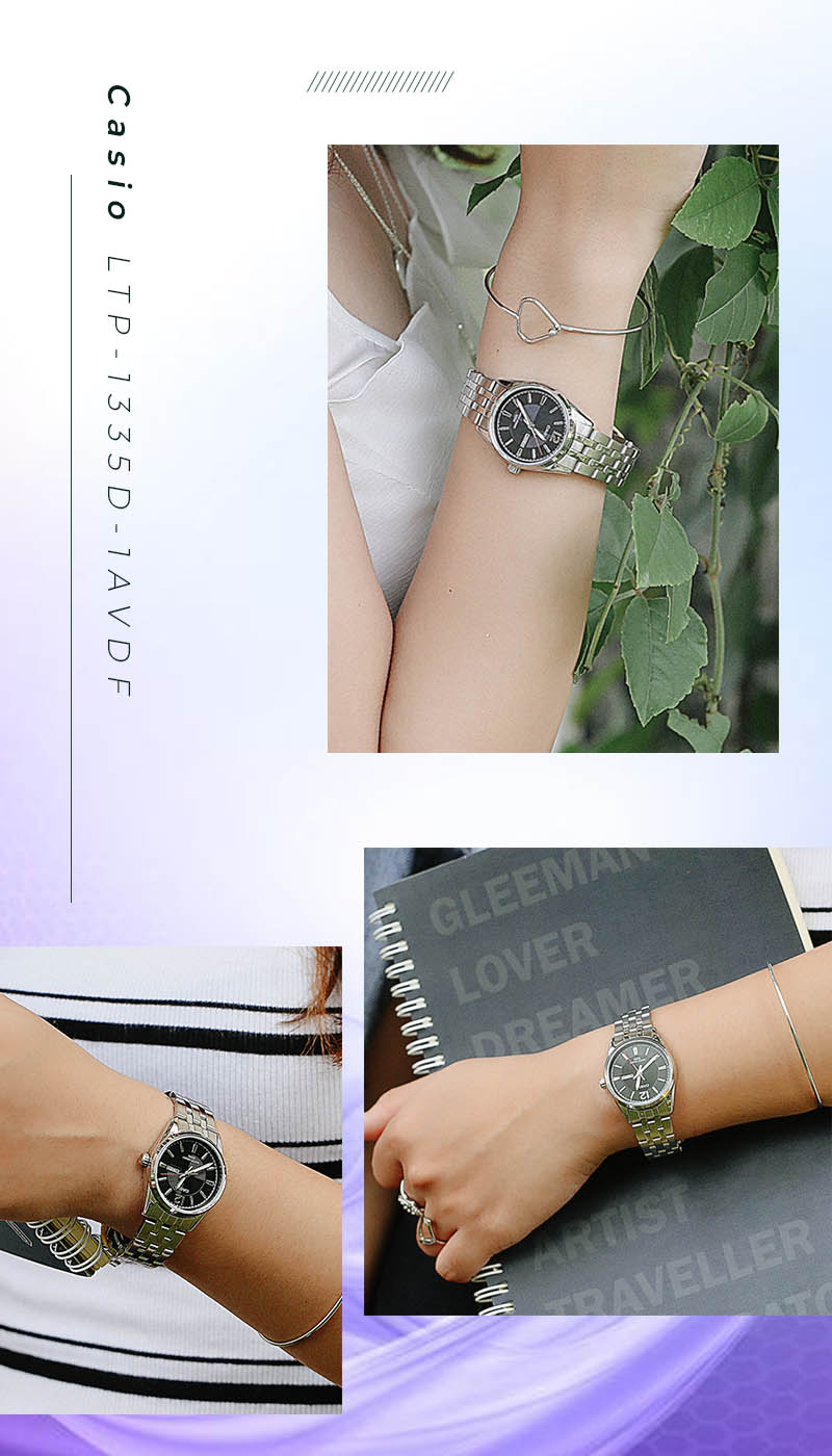 Tổng quan về Đồng hồ Nữ Casio LTP-1335D-1AVDF Tổng quan về Đồng hồ Nữ Casio LTP-1335D-1AVDF
