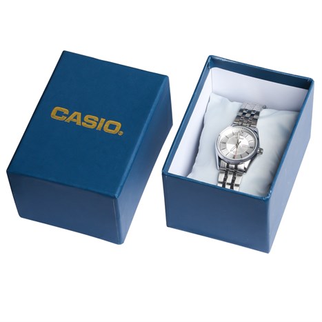 Đồng hồ CASIO 30 mm Nữ LTP-1335D-7AVDF Màu Bạc