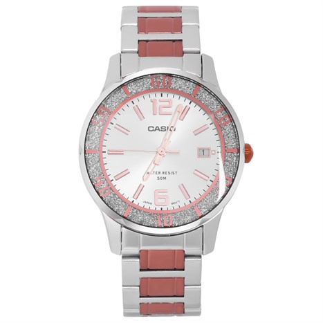Đồng hồ CASIO 37 mm Nữ LTP-1359RG-7AVDF Màu Bạc