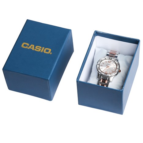Đồng hồ CASIO 37 mm Nữ LTP-1359RG-7AVDF Màu Bạc