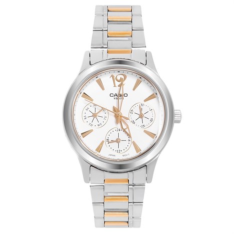 Đồng hồ CASIO 32 mm Nữ LTP-2085SG-7AVDF Màu Bạc