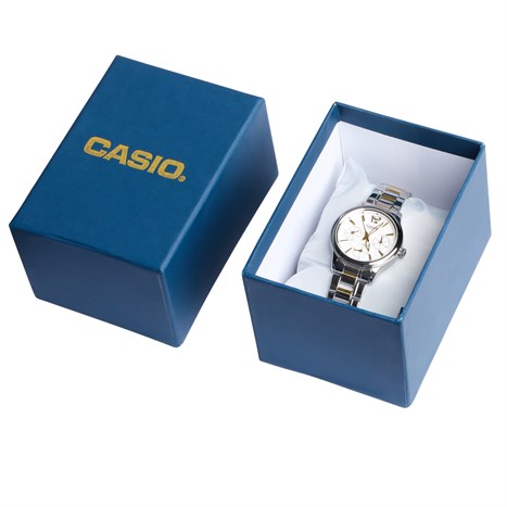 Đồng hồ CASIO 32 mm Nữ LTP-2085SG-7AVDF Màu Bạc