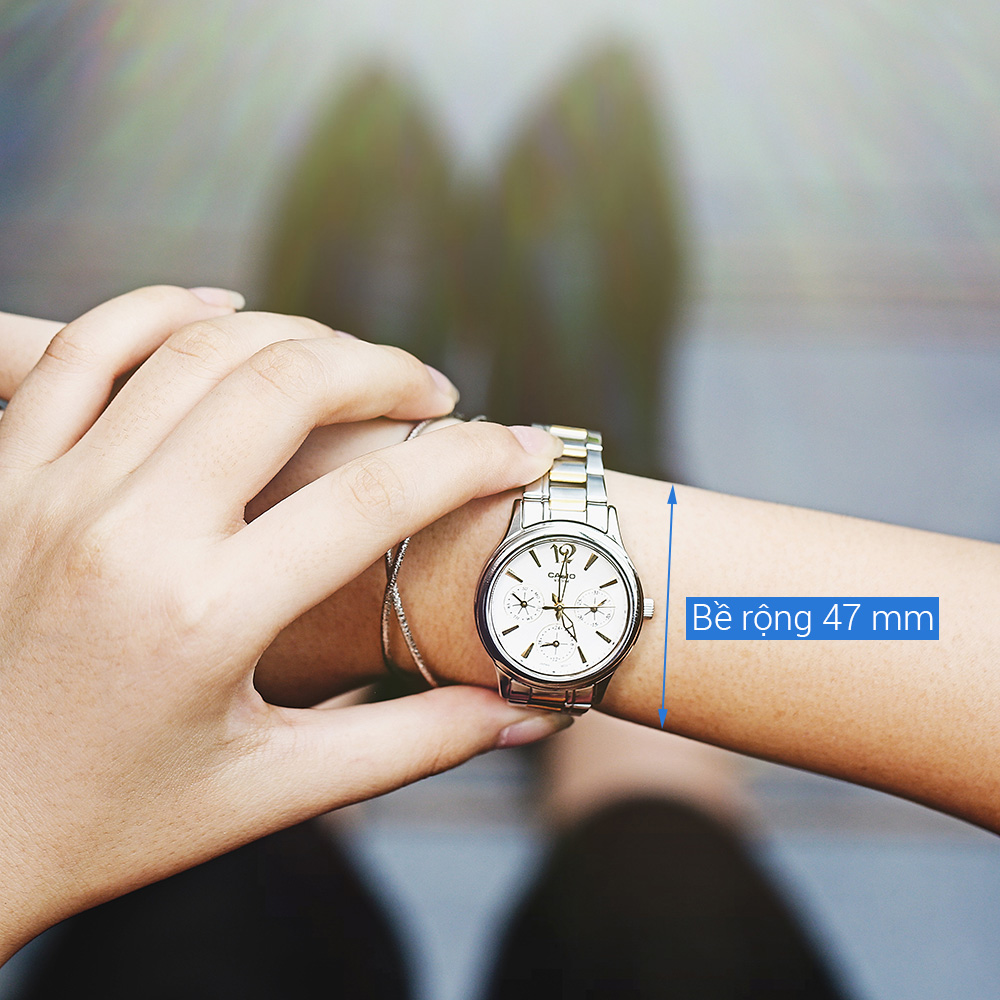 Đồng hồ CASIO 32 mm Nữ LTP-2085SG-7AVDF