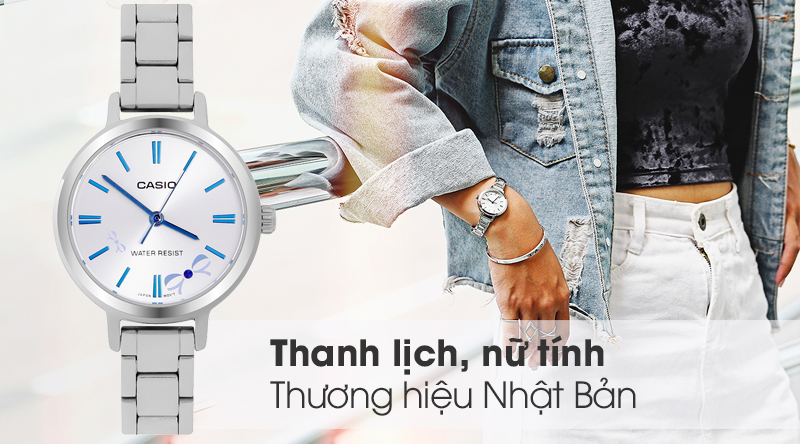 Đồng hồ Nữ Casio LTP-E146D-2ADF có thiết kế nữ tính Đồng hồ Nữ Casio LTP-E146D-2ADF có thiết kế nữ tính