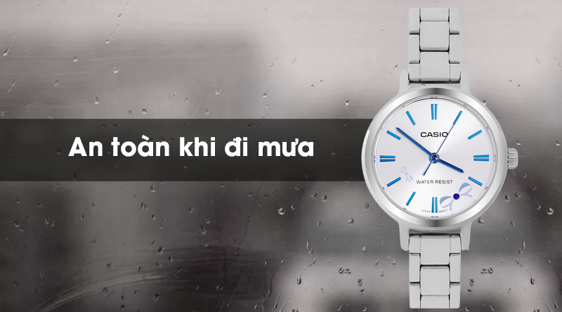Đồng hồ Nữ Casio LTP-E146D-2ADF chống nước 3 ATM Đồng hồ Nữ Casio LTP-E146D-2ADF chống nước 3 ATM