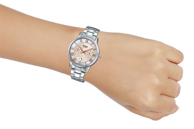 Đồng hồ Nữ Casio LTP-E315D-9AVDF Màu Bạc