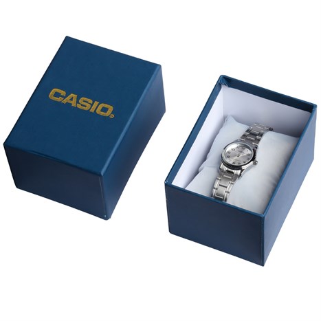 Đồng hồ CASIO 25.2 mm Nữ LTP-V001D-7BUDF Màu Bạc