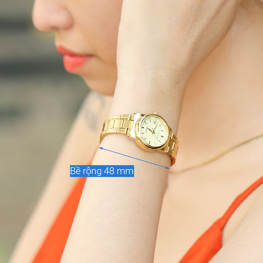 Đồng hồ CASIO 25 mm Nữ LTP-V002G-9AUDF