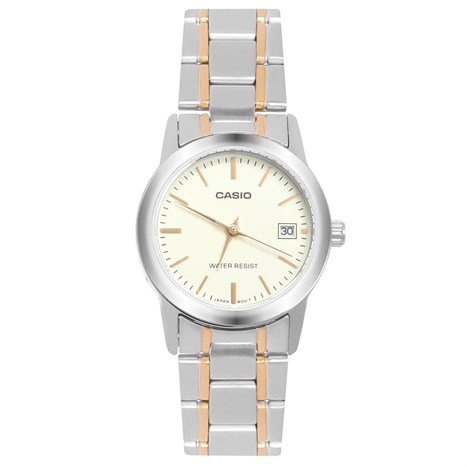 Đồng hồ CASIO 25 mm Nữ LTP-V002SG-9AUDF Màu Bạc