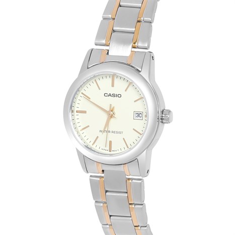 Đồng hồ CASIO 25 mm Nữ LTP-V002SG-9AUDF Màu Bạc